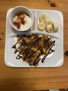 チョコがけフレンチトースト