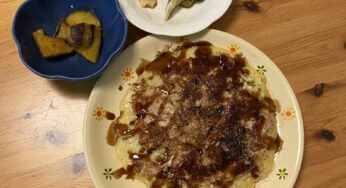 豚肉お好み焼き！　　って簡単なのね・・・（笑）