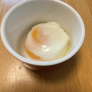 レンチン温泉たまご♪