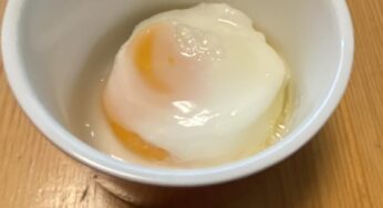 レンチン温泉たまご♪