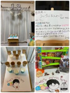 息子18才のサプライズバースデー♪