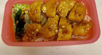 アレンジどんぶり弁当～　油淋鶏風丼♪