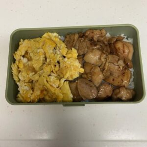 焼き鳥のちょ～手抜きすぎるお弁当！（笑）
