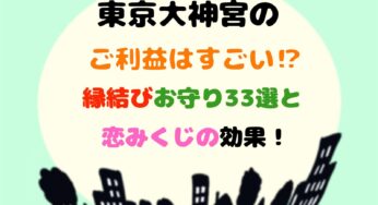 東京大神宮のご利益はすごい⁉縁結びのお守り33選と恋みくじ効果!