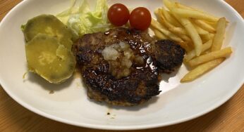 ちょっとひと手間和風ハンバーグソースはさっぱりで美味し♪