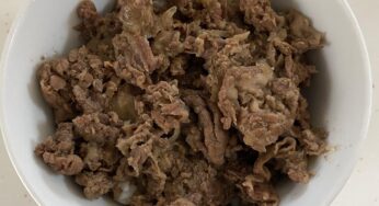 【クッキングプロ圧力鍋】の使い方！簡単すぎるつゆだく牛丼レシピ！