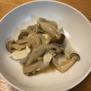 あともう1品足したい時に！豆腐きのこあんかけ♪