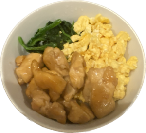 ささみでヘルシー!三色丼レシピとフォークで筋とりに挑戦!