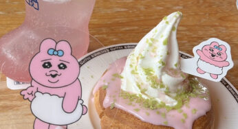 コメダ珈琲で数量限定！桜がテーマのおぱんちゅうさぎのコラボメニュー♪